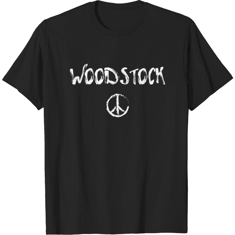 Woodstock 1969 Men's Black T-Shirt