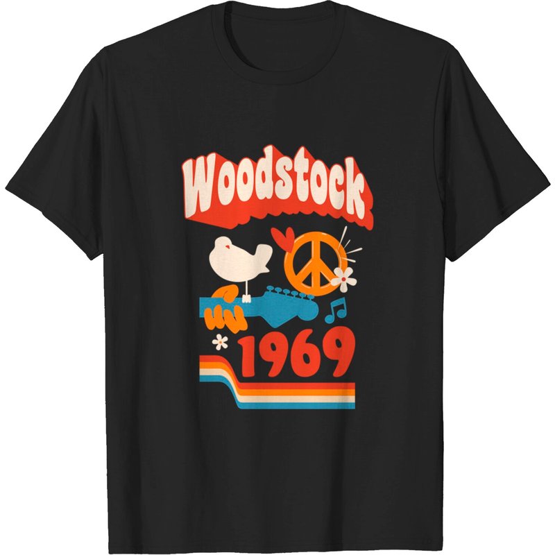 Woodstock Music Festival 1969 Men's T-Shirt — Mens T Shirts