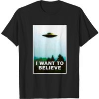 I Want To Believe - X Files Men's T-Shirt — Mens T Shirts