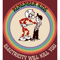 Remember Kids Electricity Will Kill You T-Shirt for Men — Mens T Shirts