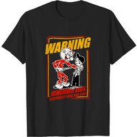 Avertissement : Rappelez-vous, les enfants, l'électricité peut tuer - T-shirt pour hommes — T-shirts pour hommes