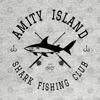 T-shirt pour hommes Amity Island Shark Fishing Club 1970s — T-shirts pour hommes