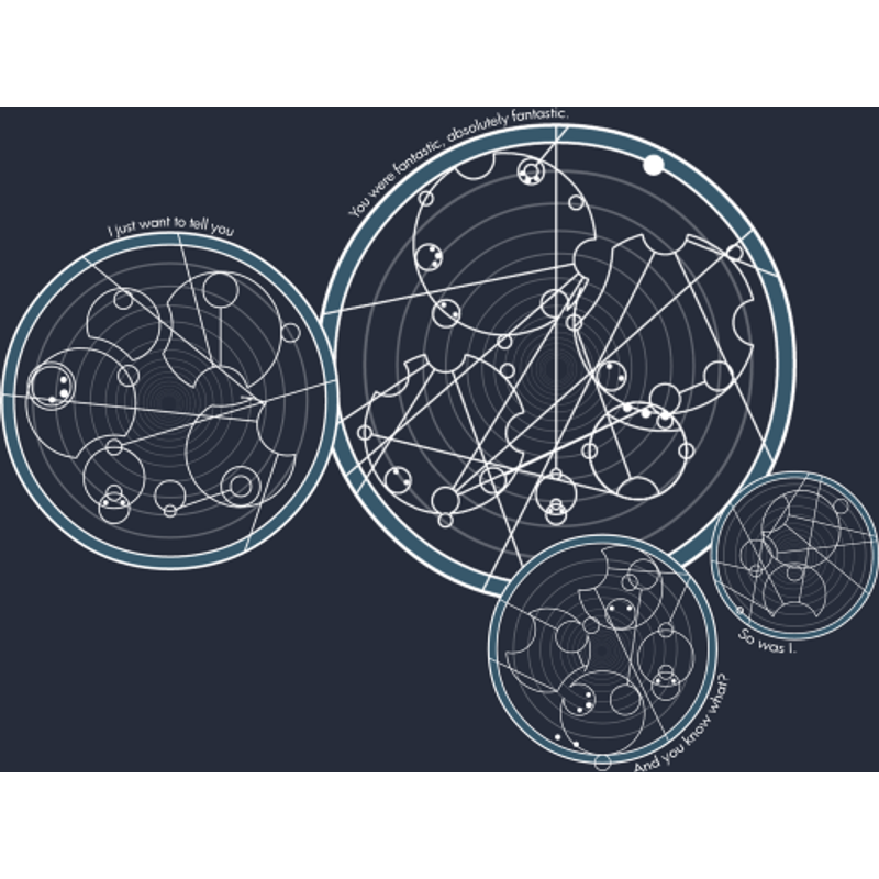 Doctor Who Gallifreyan - Vous étiez fantastique - T-shirt pour hommes — T-shirts pour hommes