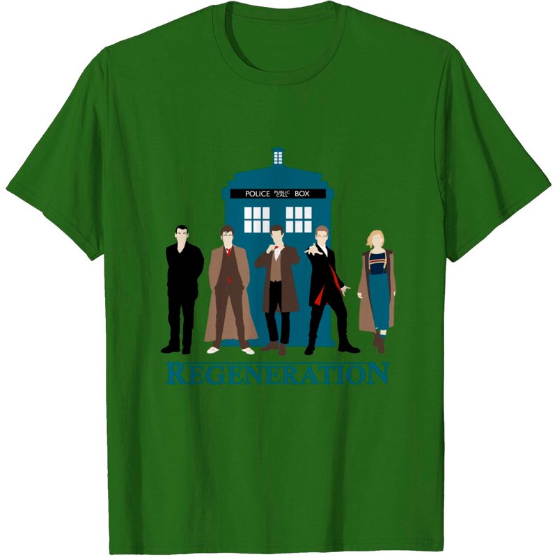T-shirt pour hommes Doctor Who Latest Regenerations