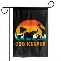 Zoo Keeper Garden Flags for Outdoor Use — Decorative Flags