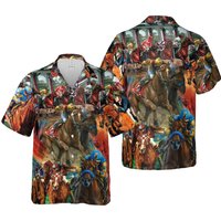 Kentucky Derby Horse Racing 3D Hawaiian Shirt