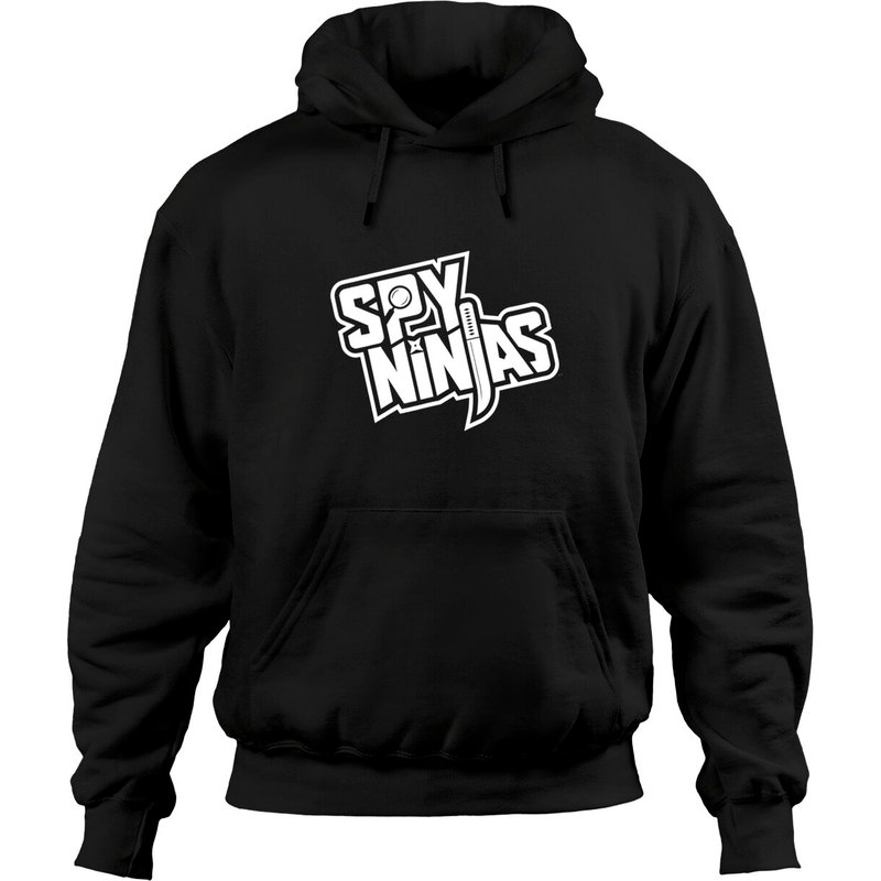 Spy Gaming Ninjas Clay Style Hoodies for Unisex Black