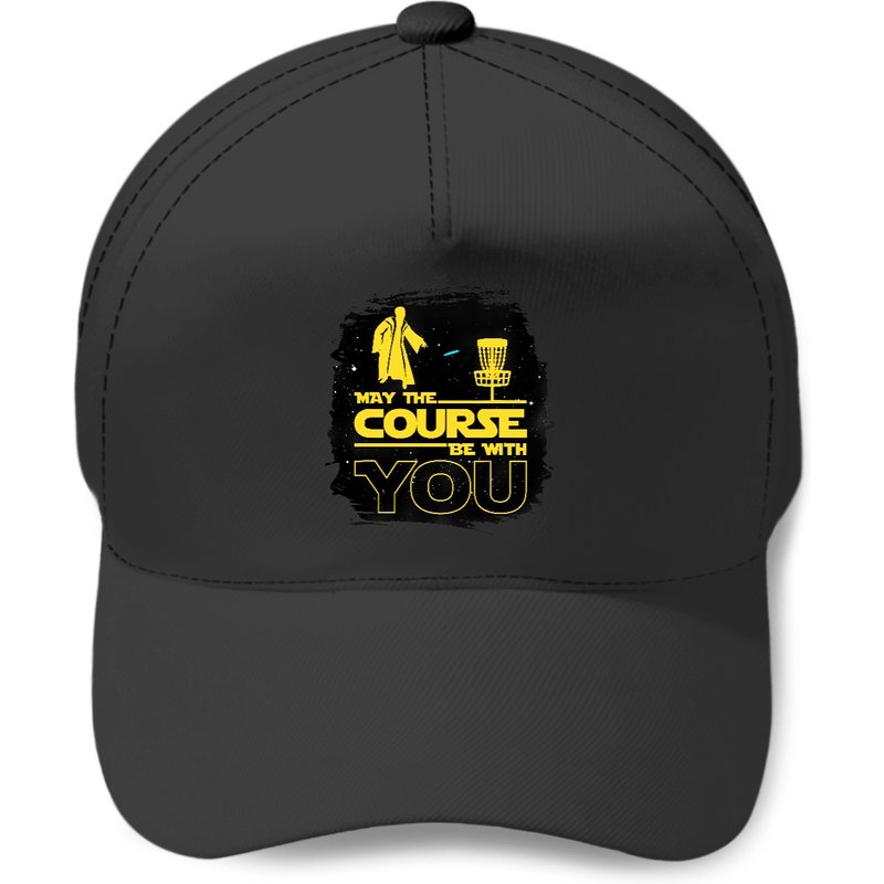 Casquette de Baseball May The Course Be With You Disc Golf — Casquette de baseball