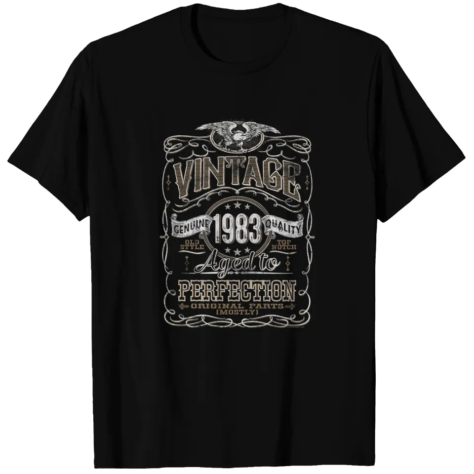 Vintage 1983 40th Birthday Shirt for Men — Mens T Shirts