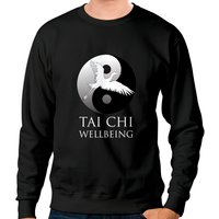 Tai Chi Wellbeing Unisex Heavy Blend Crewneck Sweatshirt — Mens Hoodies