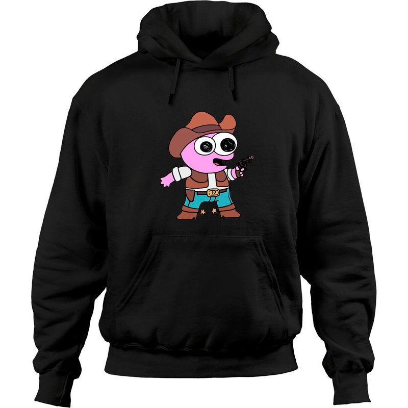 Smiling Friends Cowboy Pim - Hoodie Classique Adult Swim — Sweats à capuche pour hommes