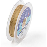 Tiger Tail Beading Wire, 7-Strand Nylon Coated Stainless Steel, Gold