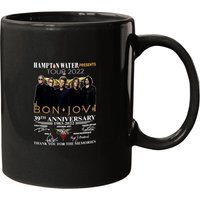 Mugs de la Tournée 2022 de Bon Jovi - Mug en céramique personnalisable