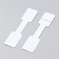 Paper Jewelry Display Price Label Cards, Sticky Rectangle Tags — Jewelry Display & Storage