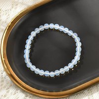 Opalite Beaded Stretch Bracelet for Women, 2.25" Inner Diameter — Bracelet Women