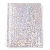 Laser Film Package Bags, Bubble Mailer, Padded Envelopes, Silver — Jewelry Display & Storage