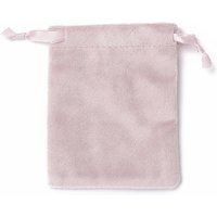 Sacs à bijoux en velours avec cordon en satin, rose brume — Rangement et présentation