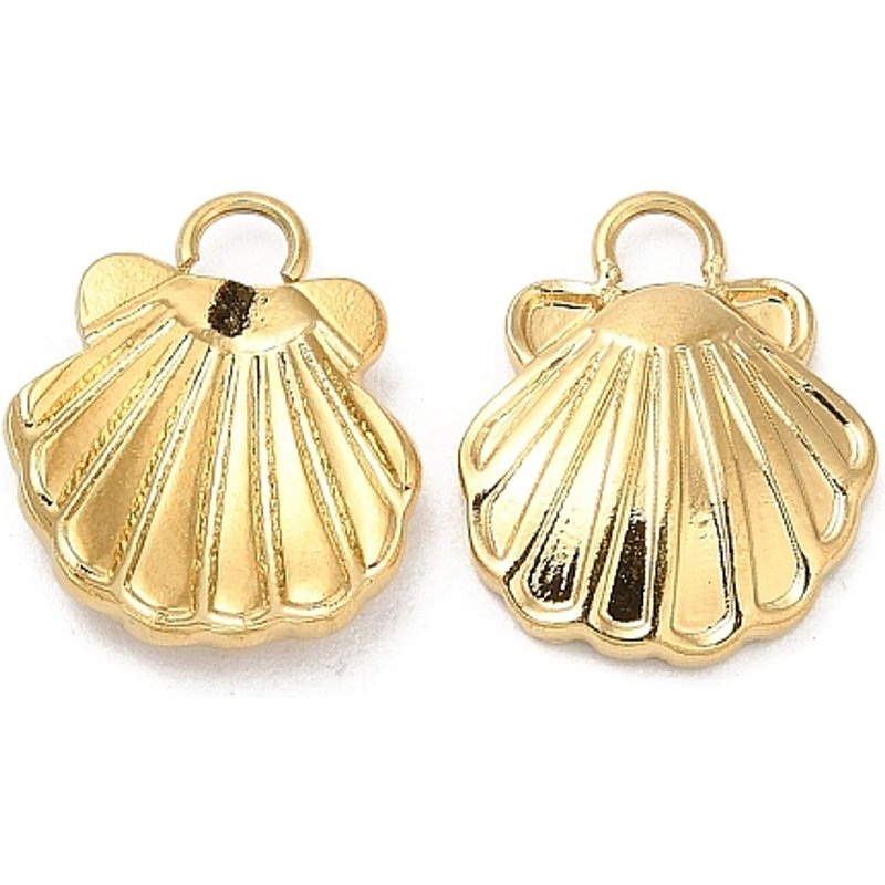 Charm en Acier Inoxydable 304 avec Plaquage en Or 18K — Breloques et pendentifs