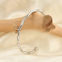 Non-Tarnish 304 Stainless Steel Cuff Bangles — Bracelet Women