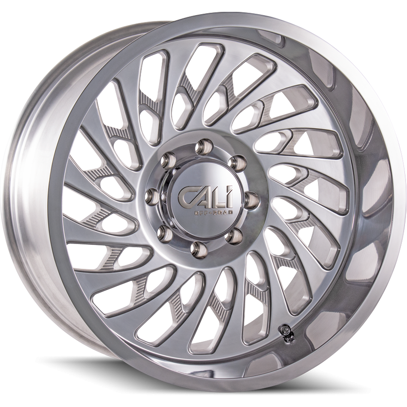 Cali Off Road 9108 Switchback Polished Wheels - 20x10 - 6x135 -25 Offset — Wheels & Rims
