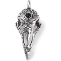 Pendentif Viking Nordique Corbeau en Acier Inoxydable 316 — Breloques et pendentifs