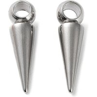 Pendentif en Acier Inoxydable Cone 201 avec Trou de 3,2mm — Breloques et pendentifs