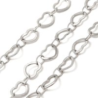 304 Stainless Steel Heart Link Chains with Spool — Chains, Wire & Cord