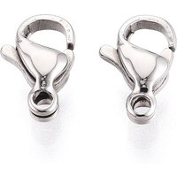 Attaches de homard en acier inoxydable 304, 9.3x5.8x3.2mm — Accessoires pour bijoux