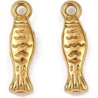 Pendentifs en Acier Inoxydable Thème Océan en Forme de Poisson