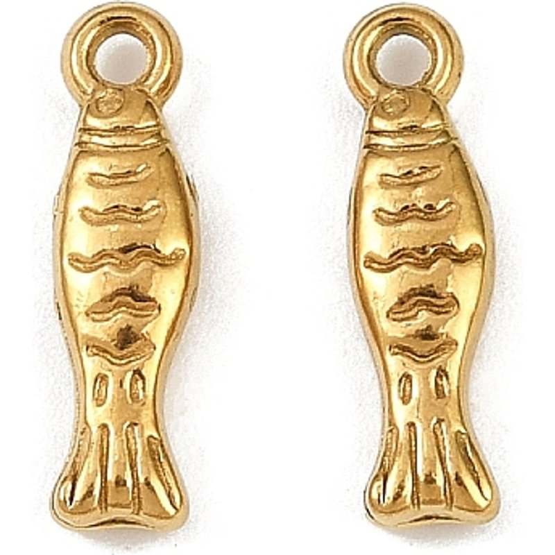Pendentifs en Acier Inoxydable Thème Océan en Forme de Poisson — Breloques et pendentifs