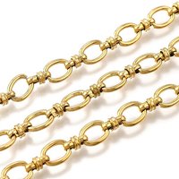 Ion Plating 304 Stainless Steel Oval Link Chains, Unwelded — Chains, Wire & Cord