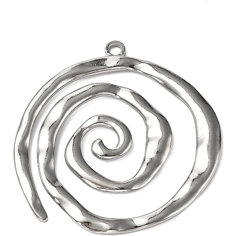 Pendentif Vortex en Acier Inoxydable 304, Anti-Tarnish — Breloques et pendentifs