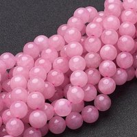 Brins de perles de quartz rose naturel, ronds, 10 mm, 36 pcs/brin — Perles à bijoux