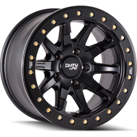 Dirty Life 9304 DT-2 Satin Black Wheels - 20x9 - 6x135 - 12 Offset — Wheels & Rims