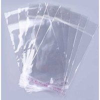 Sacs en Cellophane OPP, Rectangulaires, Clairs, 14x7cm — Rangement et présentation
