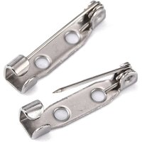Attaches de broche en acier inoxydable 304 — Accessoires pour bijoux