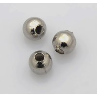 Perles Espacées Rondes en Acier Inoxydable Chirurgical 316 Résistantes aux Taches — Perles à bijoux