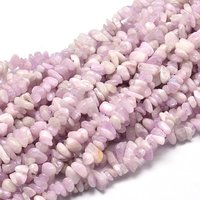 Brins de perles naturelles en kunzite, perles de spodumène 5-14x4-10mm — Perles à bijoux