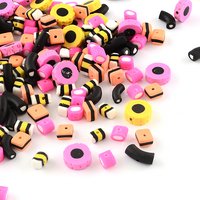 Mixed Shapes Handmade Polymer Clay Beads - Mixed Color — Jewelry Beads