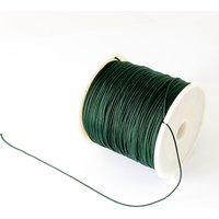 Fil en nylon tressé pour la fabrication de bijoux, vert foncé, 0,5 mm, 150 verges — Chaînes, fils et cordons