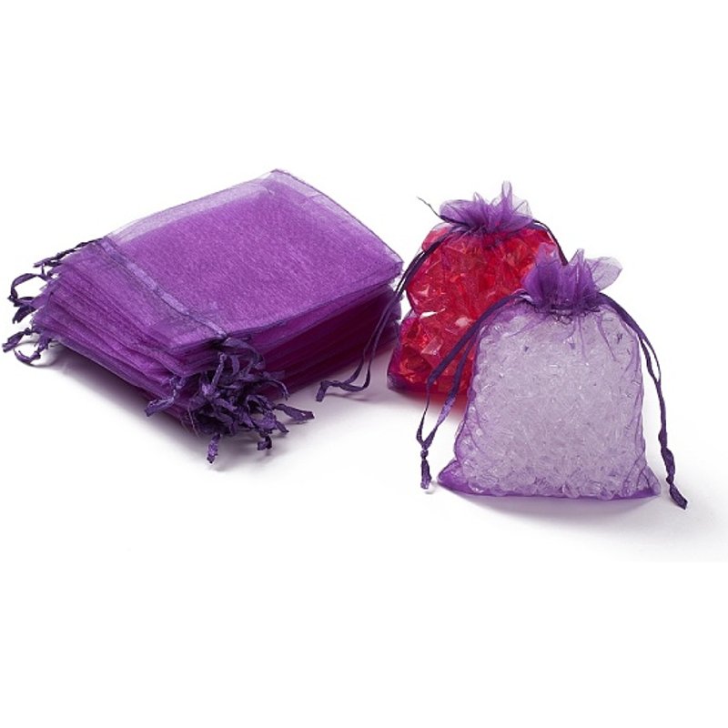 Sacs en Organza avec Cordon pour Mariages et Fêtes — Rangement et présentation