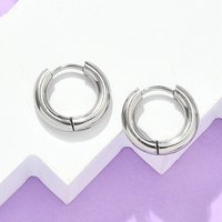 Boucles d'oreilles Huggie en acier inoxydable 304 résistant à l'oxydation — Boucles d'oreilles créoles