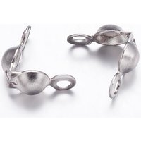 Embouts de perles en acier inoxydable 304 résistant au ternissement — Accessoires pour bijoux
