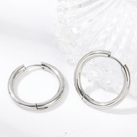 Trouvailles de boucles d'oreilles huggie en acier inoxydable 201 avec épingles