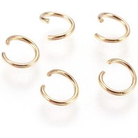 304 Stainless Steel Open Jump Rings, Golden, 20 Gauge, 500pcs — Jewelry Findings