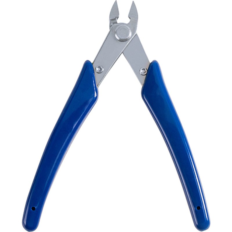 Stainless Steel Jewelry Pliers and Flush Cutter, Blue — Jewelry Making Tools