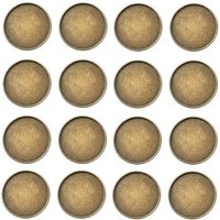 Iron Plain Edge Bezel Cups, Antique Bronze Cabochon Settings — Jewelry Findings
