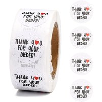 1 Inch Thank You Stickers, Self-Adhesive Kraft Paper Labels, 500pcs — Jewelry Making Tools