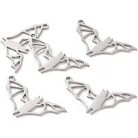 Pendentif en Acier Inoxydable 201, Design de Chauve-Souris — Breloques et pendentifs