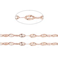 Chaînes en acier inoxydable texturées Dapped Ion Plating 304